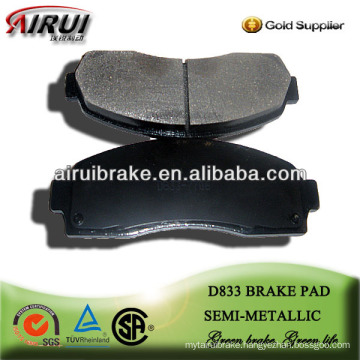 D833 semi-metallic brake pad for FORD Exporer 1993-